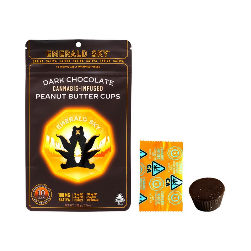 Emerald Sky: Dark Peanut Butter Cups