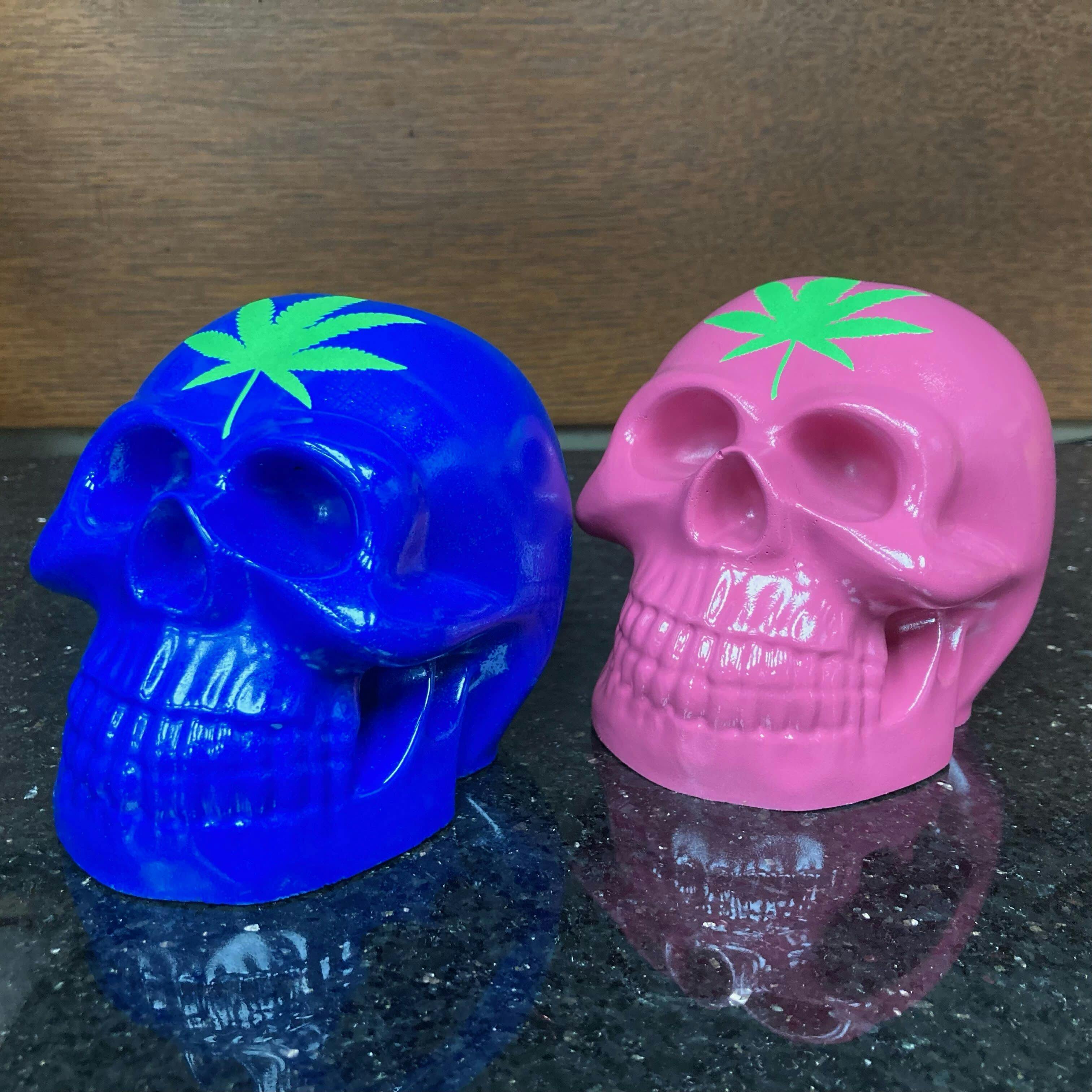 Weighted Skulls by Domenic Paperweight