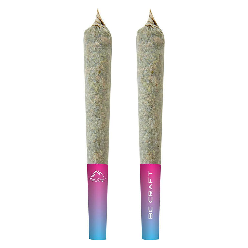 Valhalla Flwr Crenshaw Melon Pre-Roll 5x0.5g Pre-Rolls