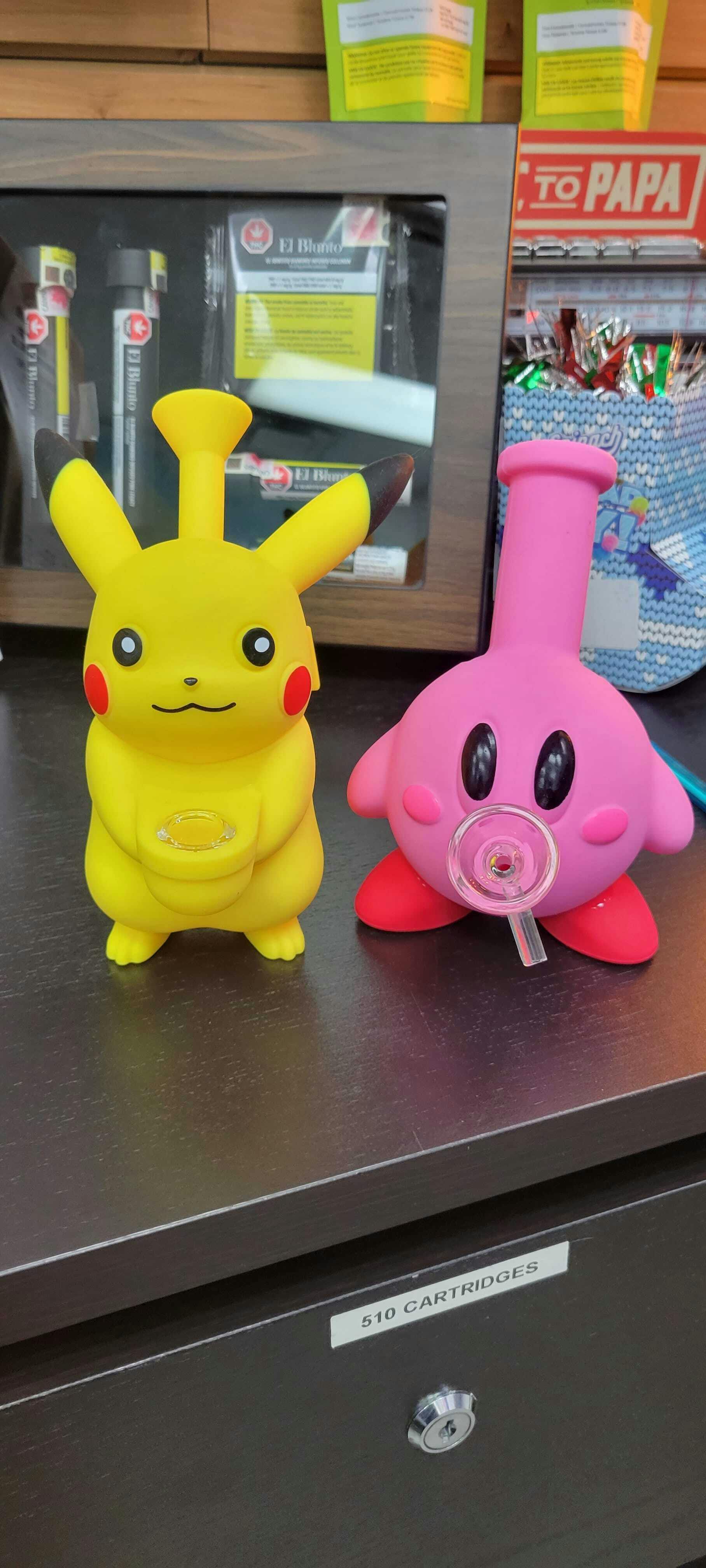 Small Silicone Bong Various Designs
