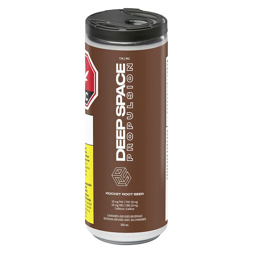 Deep Space Propulsion Root Beer THC + CBG + Caffeine 355ml Beverages