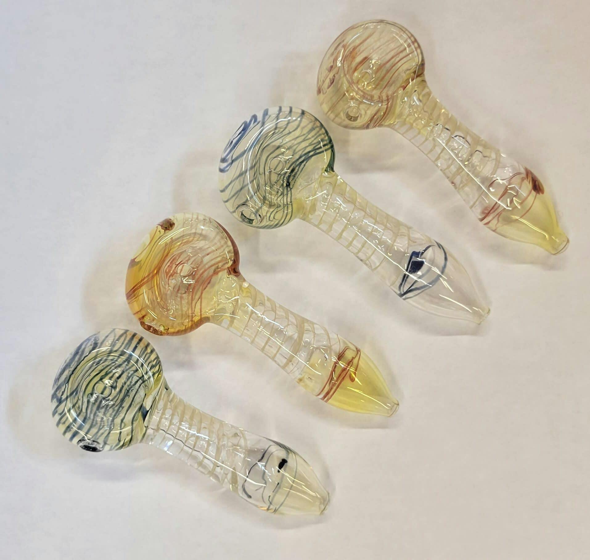 Assorted Small Glass Pipe