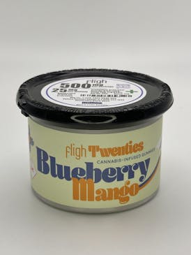 Fligh 500mg Blueberry Mango Gummies