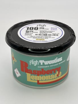 Fligh 100mg Raspberry Lemonade Gummies