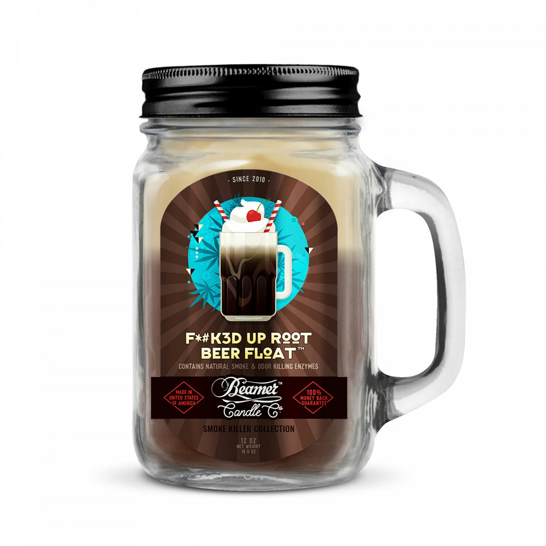 Beamer Candles - Smoke Killer Collection - 12oz - F*#k3d Up Root Beer
