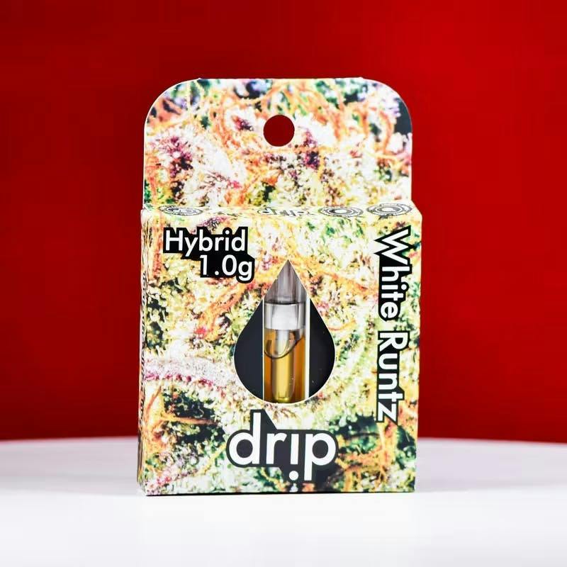 Drip-White Runtz-1g-510 Vape Cartridge