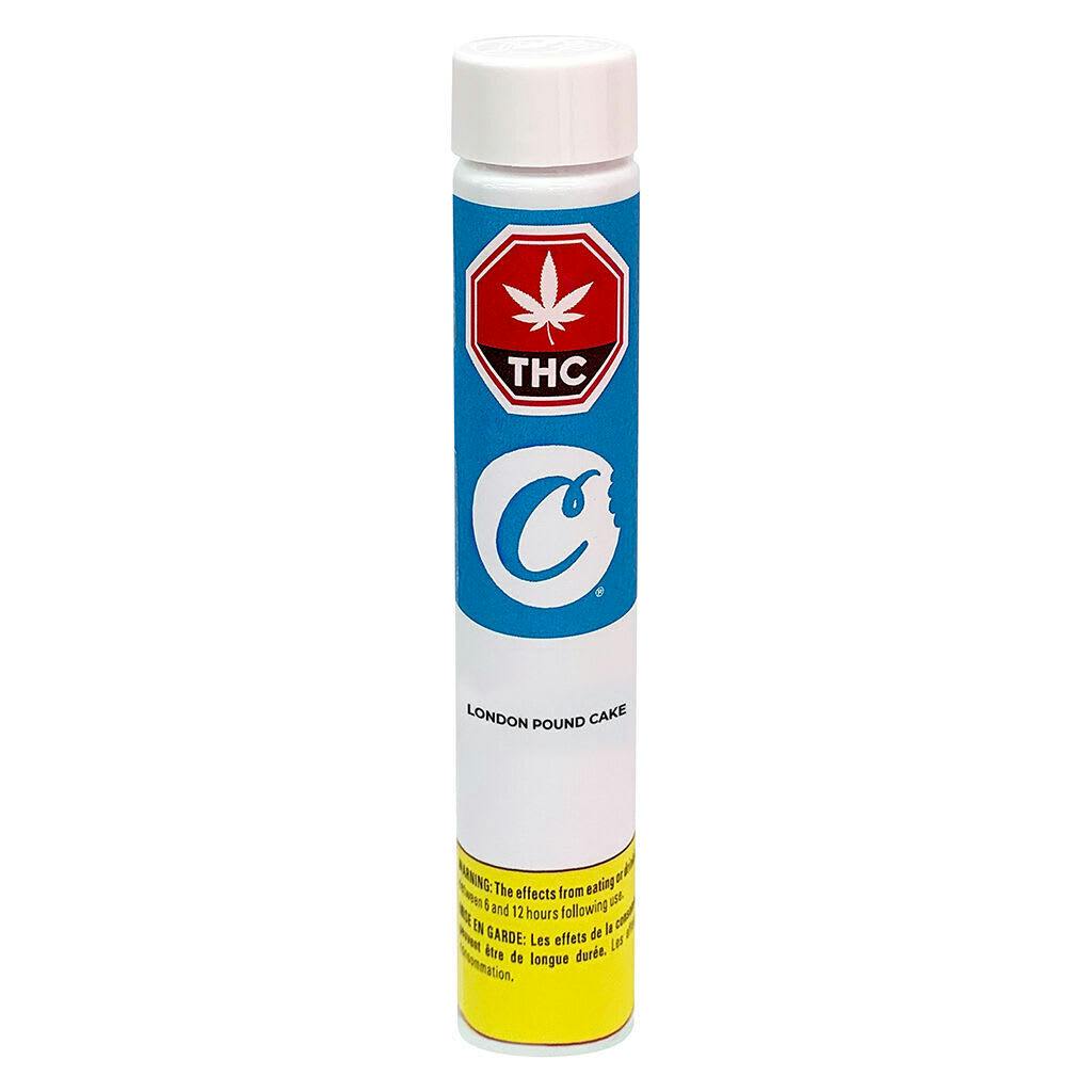London Pound Cake Pre-Rolls 1x1g Pre-Rolls