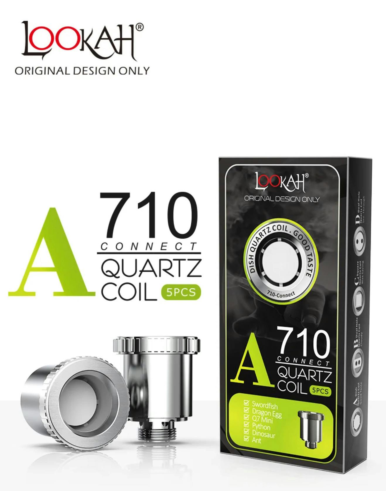 Lookah - 710 Connect - A - Quartz Coil - 5pk at High Profile of Somerdale Dispensary