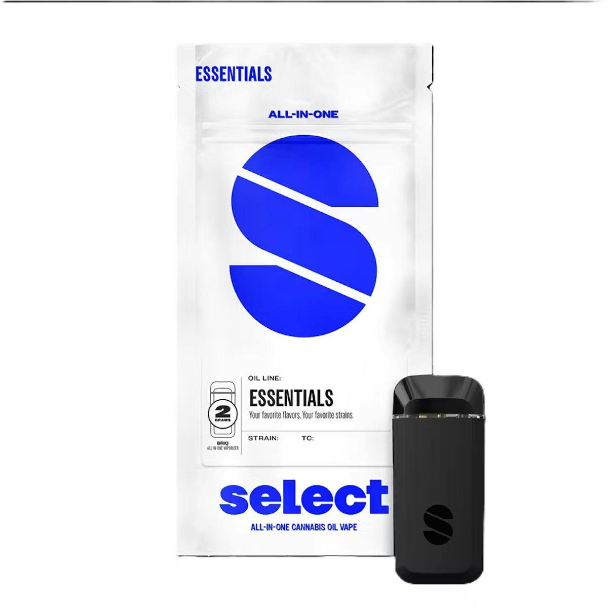 Select | Sour Tangie | Vaporizers | 2G Essentials Briq AIO