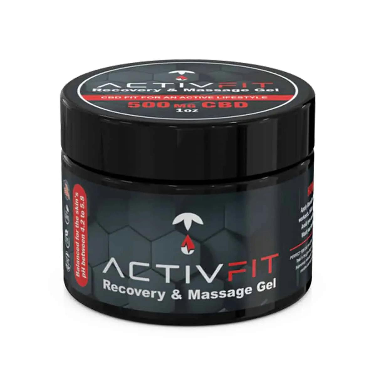 Activ Fit| Recovery Massage Gel_500Mg CBD at Toke Lane Cannabis Dispensary - Buffalo