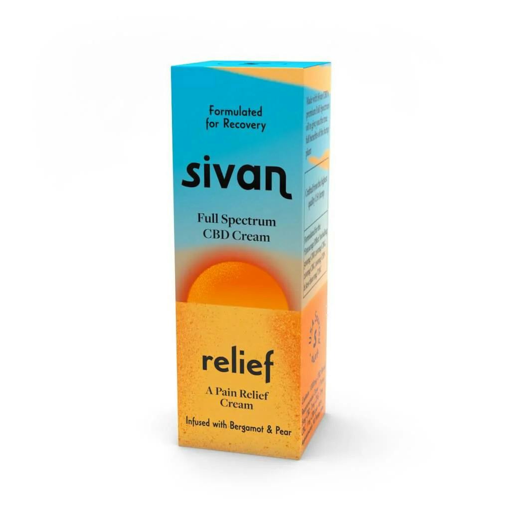 Sivan | Bergamot & Pear| 1000Mg CBD Cream Relief at Toke Lane Cannabis Dispensary - Buffalo