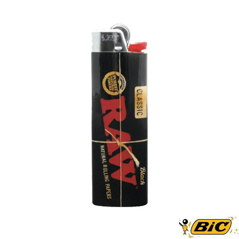 Raw X Bic | Disposable Lighter Black at Toke Lane Cannabis Dispensary - Buffalo