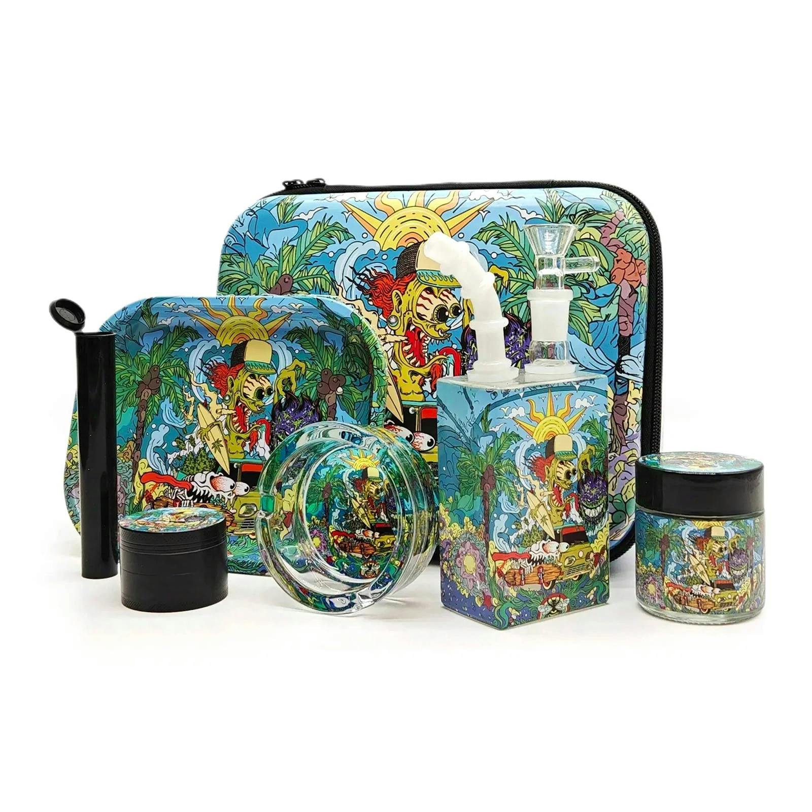 7Pc Smoking Kit W/ Juicebox
