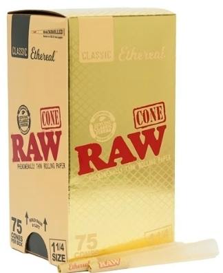 Raw | Ethereal | 1 1/4 Cones | 75pk