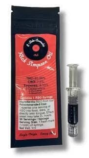 B-Side | Rick Simpson Oil | Concentrate | 1g at Toke Lane Cannabis Dispensary - Buffalo