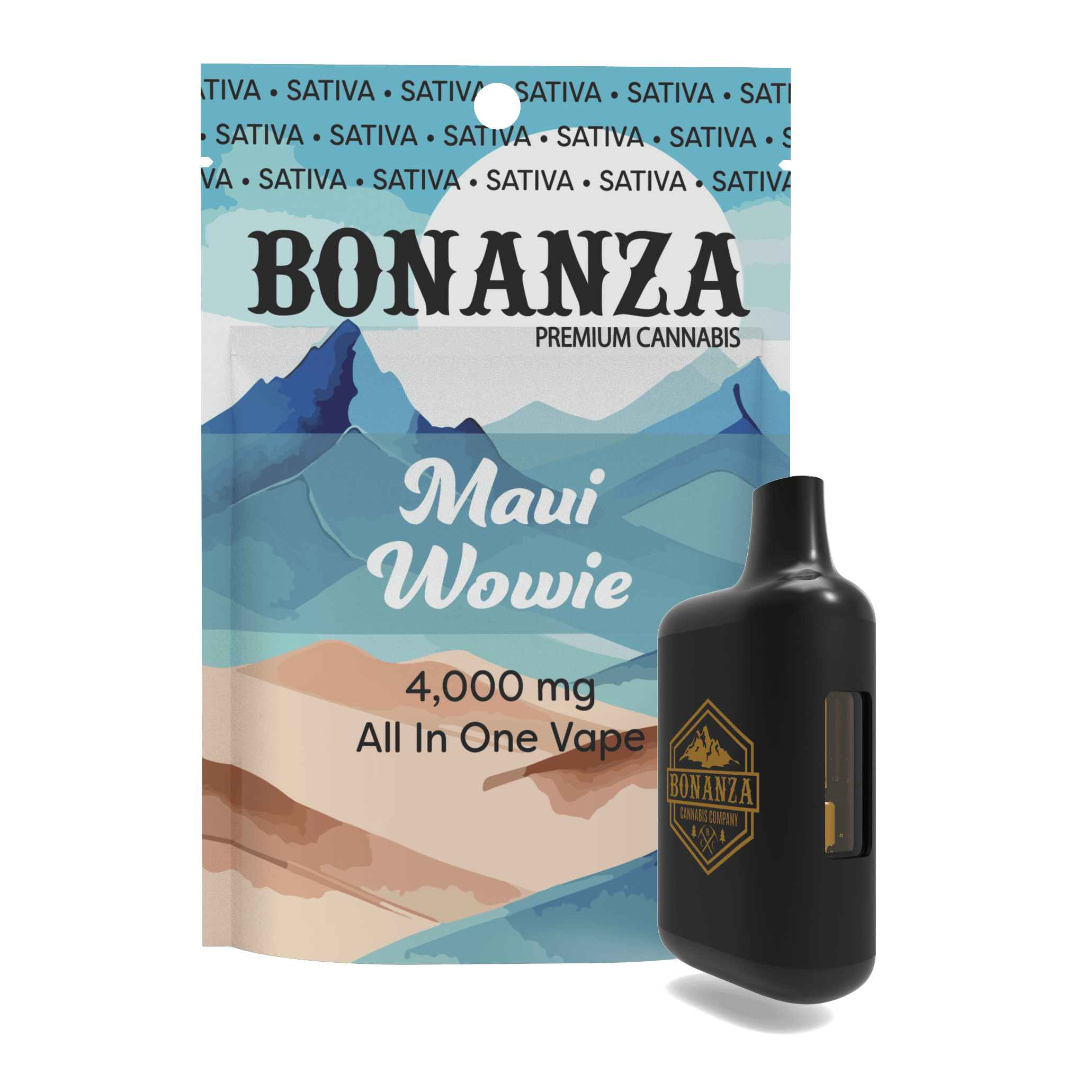 Bonanza | Maui Wowie | AIO Vape | 4g