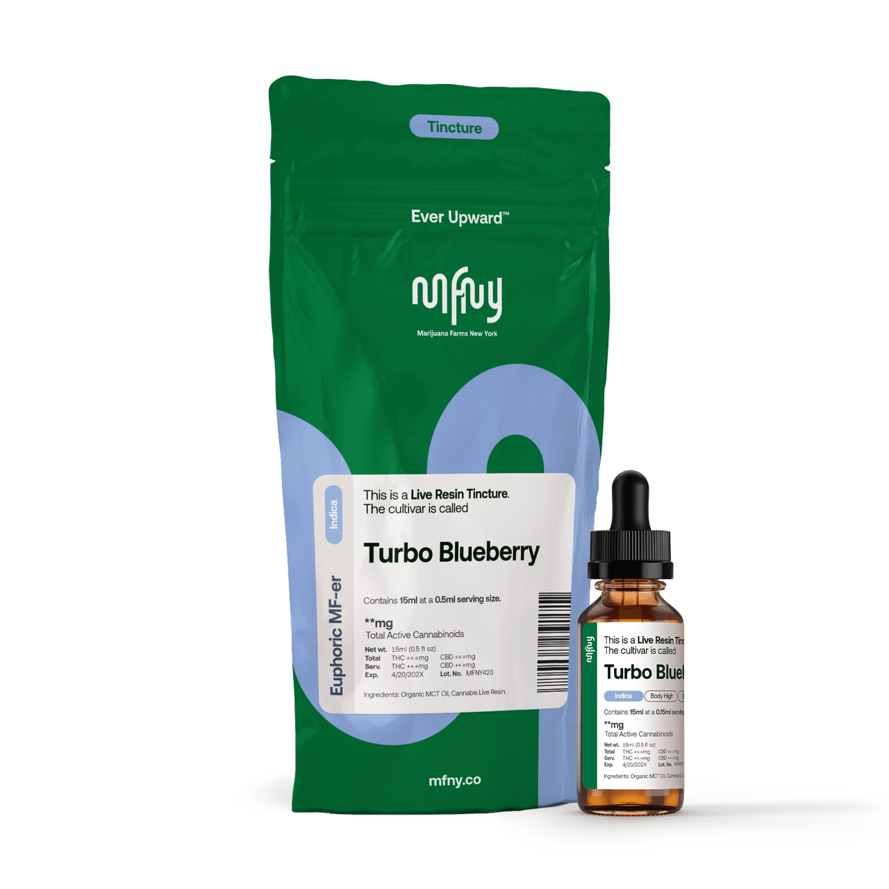 MNFY | Turbo Blueberry | Live Resin Tincture | 15mL at Toke Lane Cannabis Dispensary - Buffalo