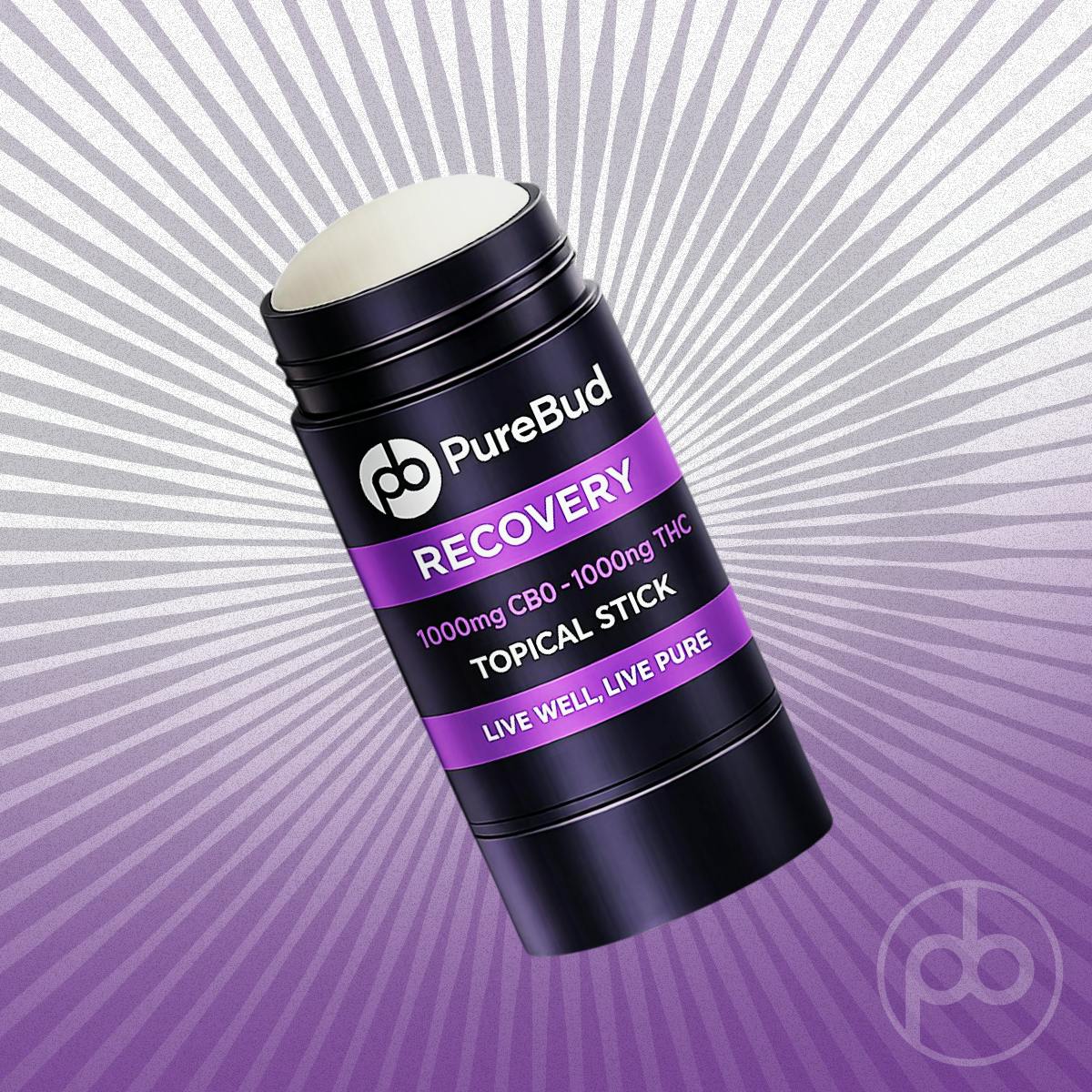 Pure Buds | Recovery | Topical Stick | 1000mg THC : 1000mg CBD at Toke Lane Cannabis Dispensary - Buffalo