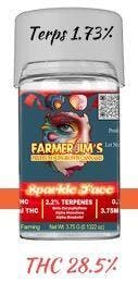 Farmer Jim's | Sparkle Face | Preroll | 5pk 3.75g