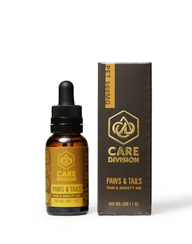 Care Division-Pet Tincture-500mg-Paws & Tails CBD