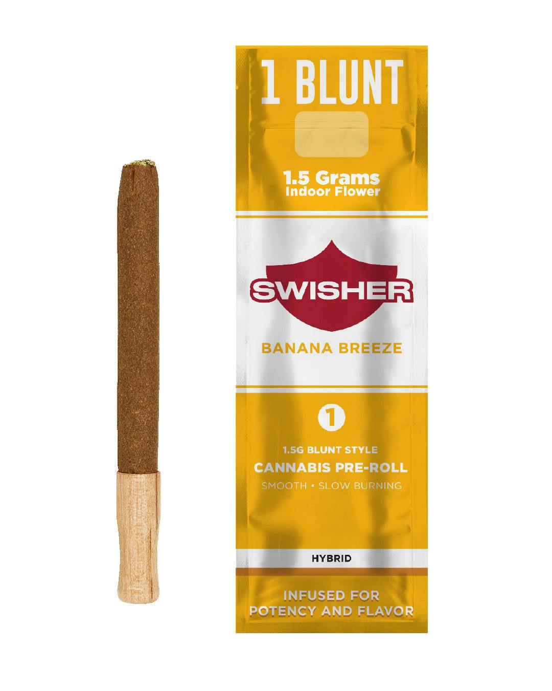 Banana Breeze Infused Pre-Roll cannabis product