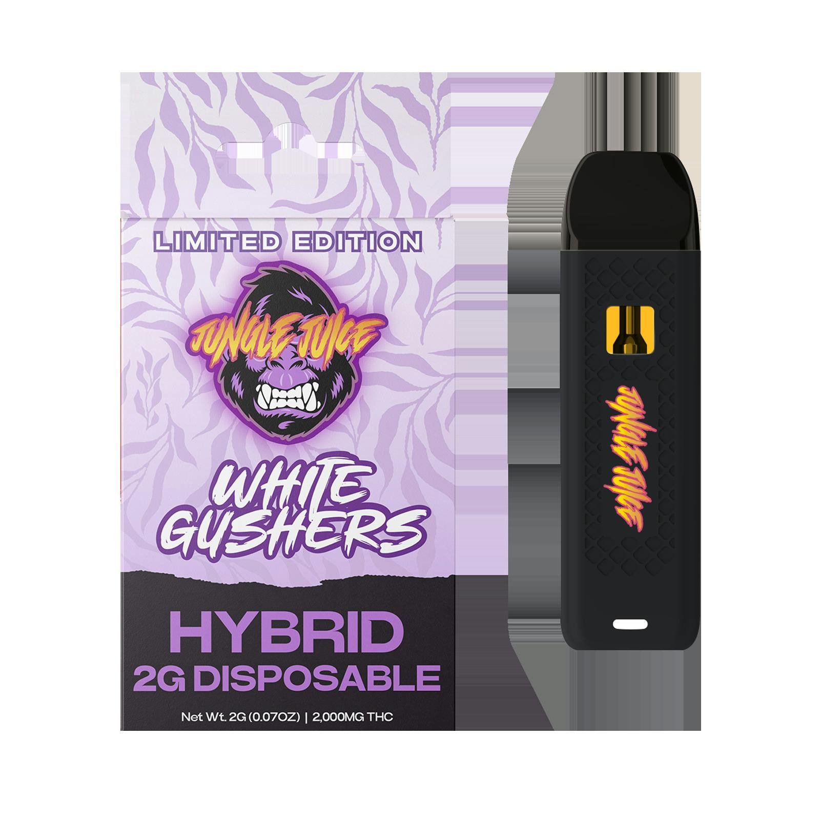 White Gushers Disposable cannabis product