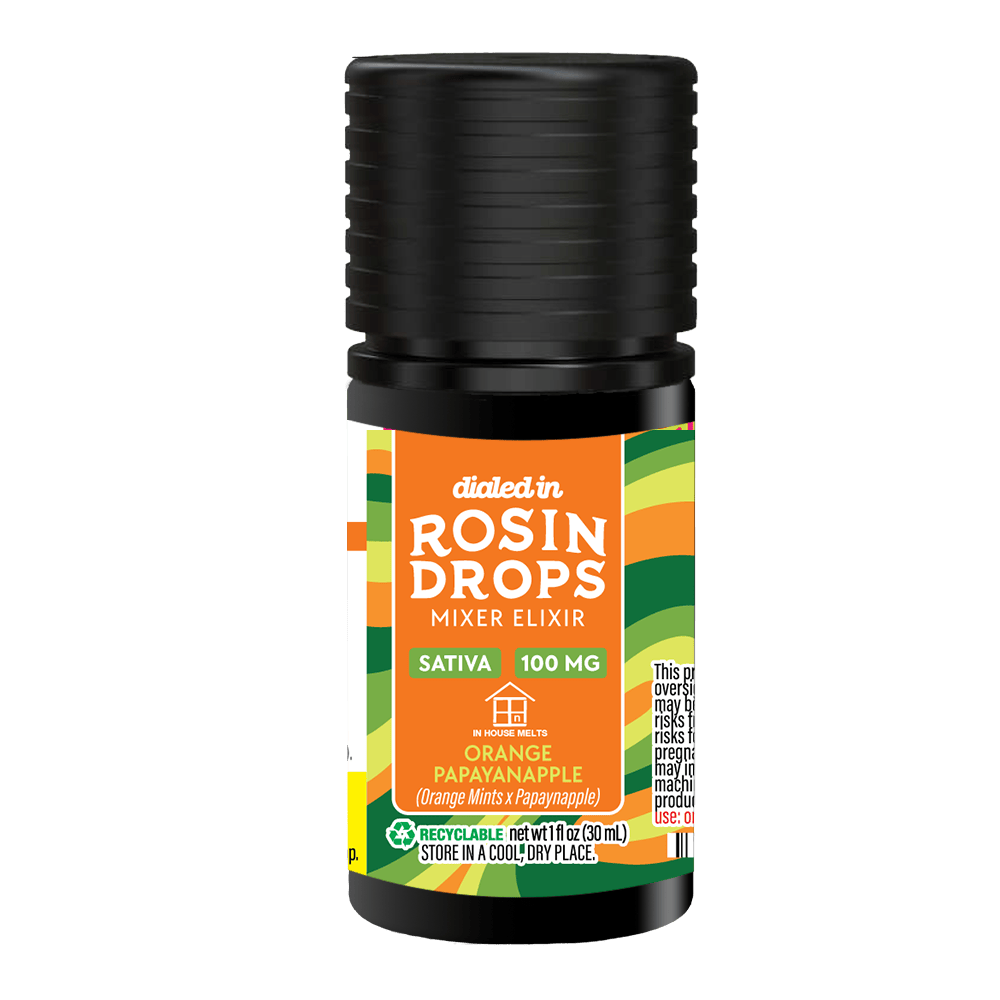 100mg - Orange Papaynapple - Rosin Drops