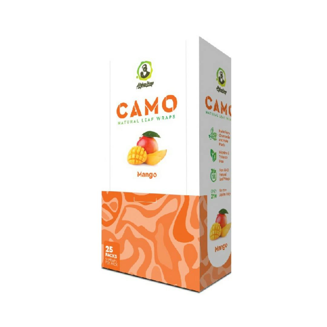 CAMO Natural Leaf Wraps Mango pack of 5
