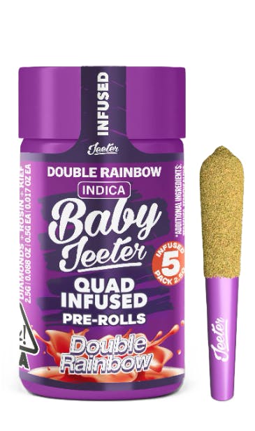 Jeeter: Multipack - Quads Double Rainbow