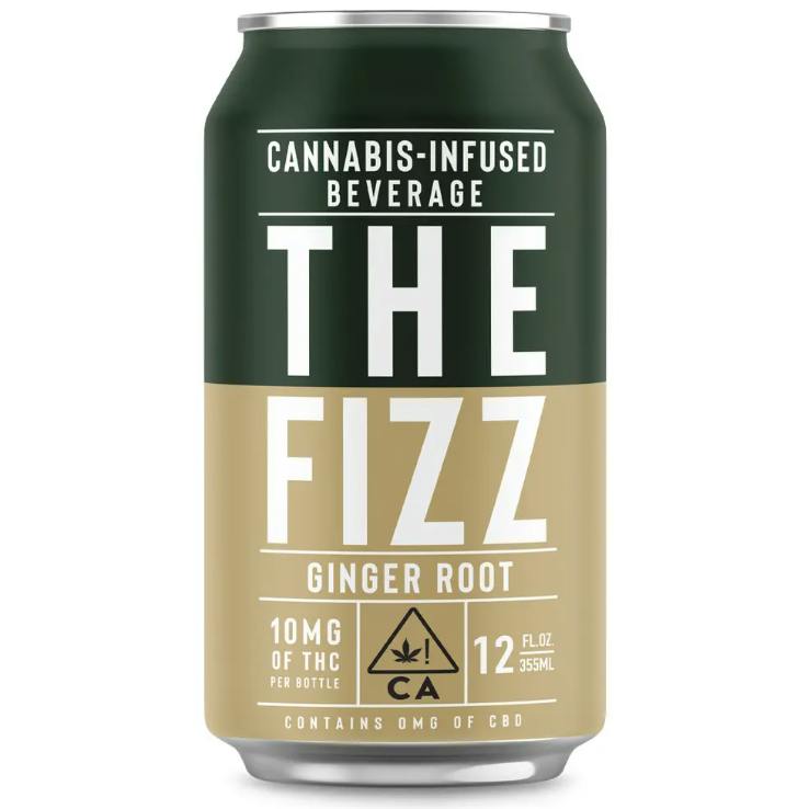 Manzanita Naturals - The Fizz - Ginger Root Soda - 100mg