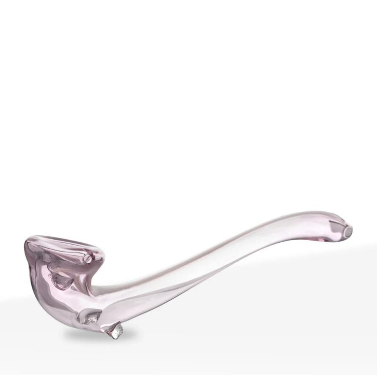 14" Gandalf Pipe Pink w/ White Trim