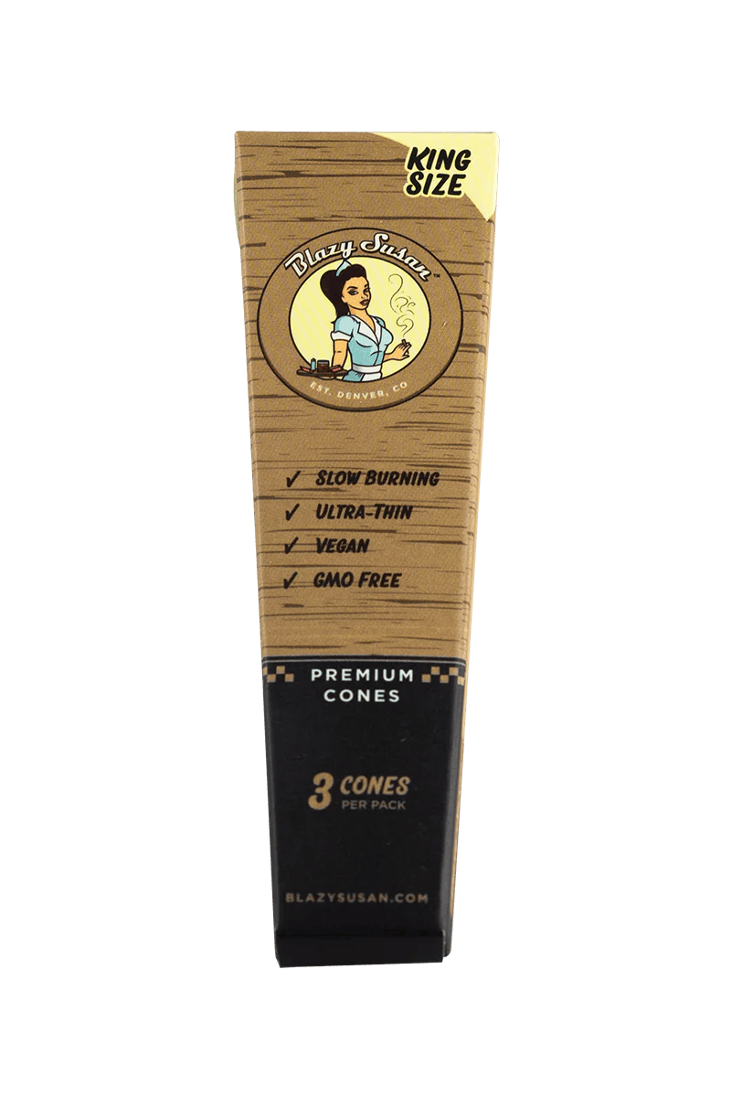 Blazy Susan - King Size Unbleached Cones 3pk