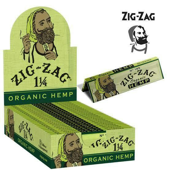 Zig Zag Organic Hemp 1.25" + Tips