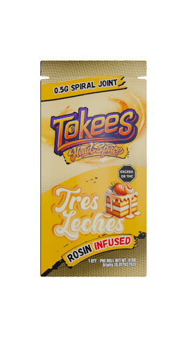 Tres Leches| .5 infused pre-roll| Tokees