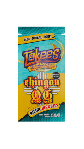 Chingon OG | Infused Pre-roll| Tokees| Headspace
