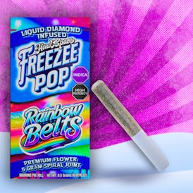 Rainbow Belts Freeze Pop| .5 Joint| Head Space