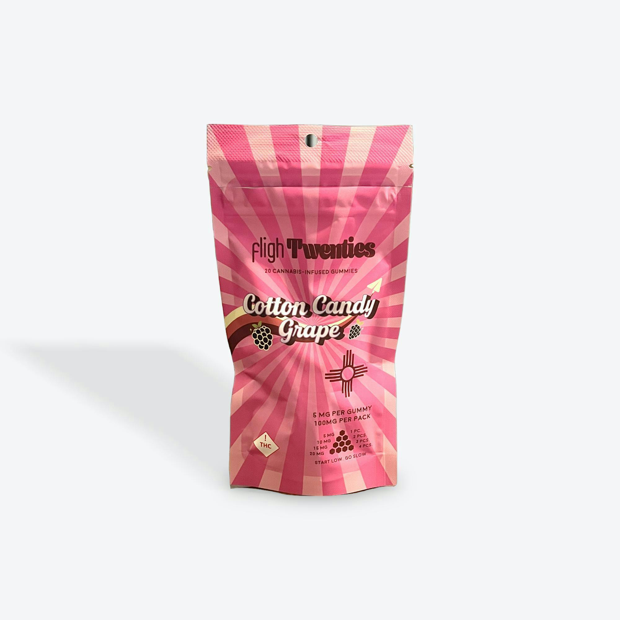 100mg Gummies | Cotton Candy Grape (I) | Fligh