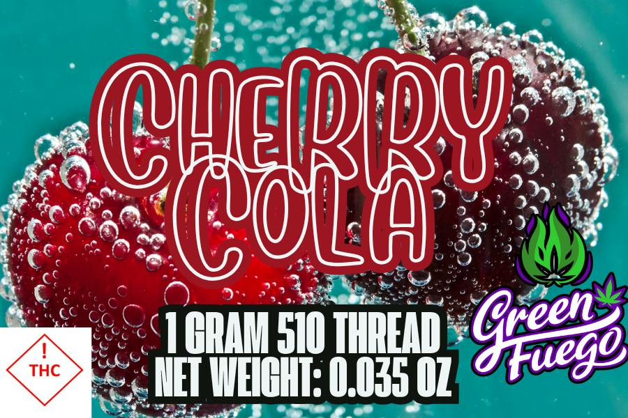 Cherry Cola| 1G 510 Thread| Green Fuego