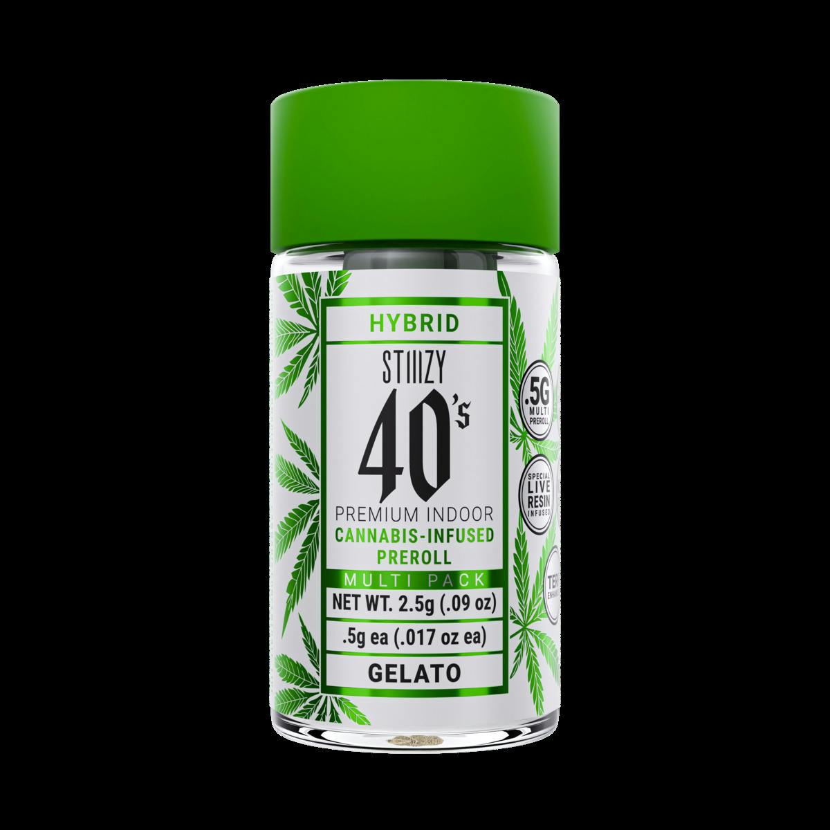Gelato 5pk Infused Pre-Rolls cannabis product