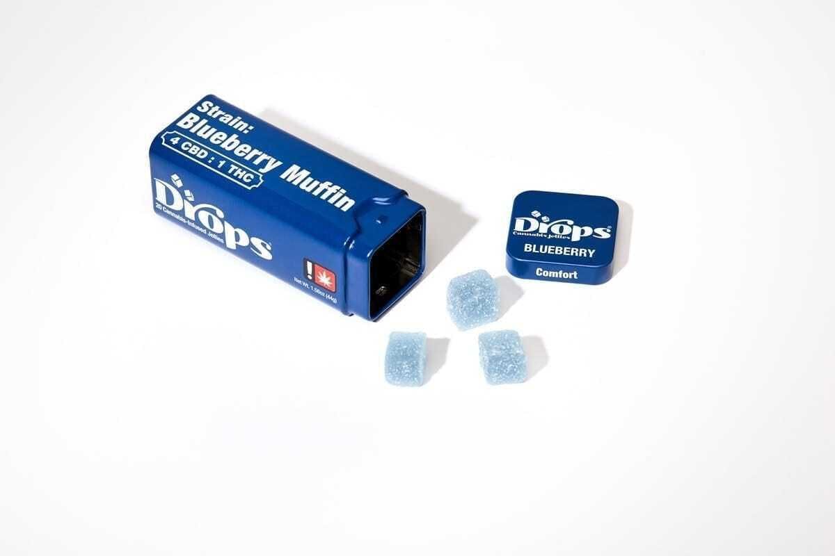 Drops - Blueberry: 5mg x 20 Pack