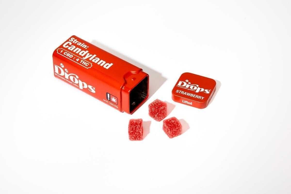 Drops - Strawberry: 5mg x 20 Pack