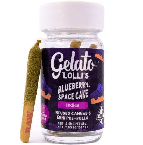 Gelato - Blueberry Space Cake: X 5 - Lolli S