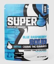 Superfire | Sour Mango | THC Gummies | 200mg