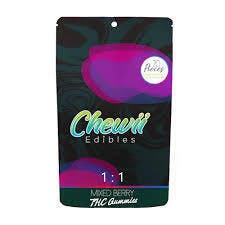 Chewii | Blue Grape | PM Fast Acting | THC Gummies | 200mg
