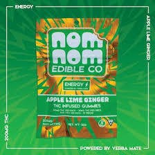 Nom Nom | Black & Blue SLEEP | Live Resin Gummies | 200 mg