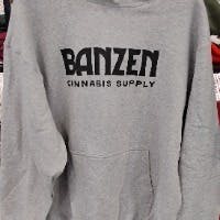 Gray Hoodie, White Logo | Sweatshirt | Accessories