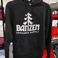 Black Hoodie, White Logo | Sweatshirt | Accessories