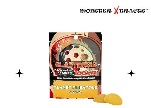Monster Xtracts | Rocket Melon | Blasternaut | THC Gummy | 200mg