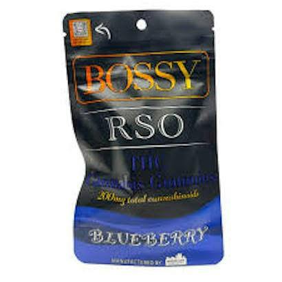 Bossy | Strawberry | RSO Gummies | 200mg