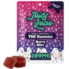 Juicy Lucie | Watermelon Squeeze | THC Gummies | 200mg